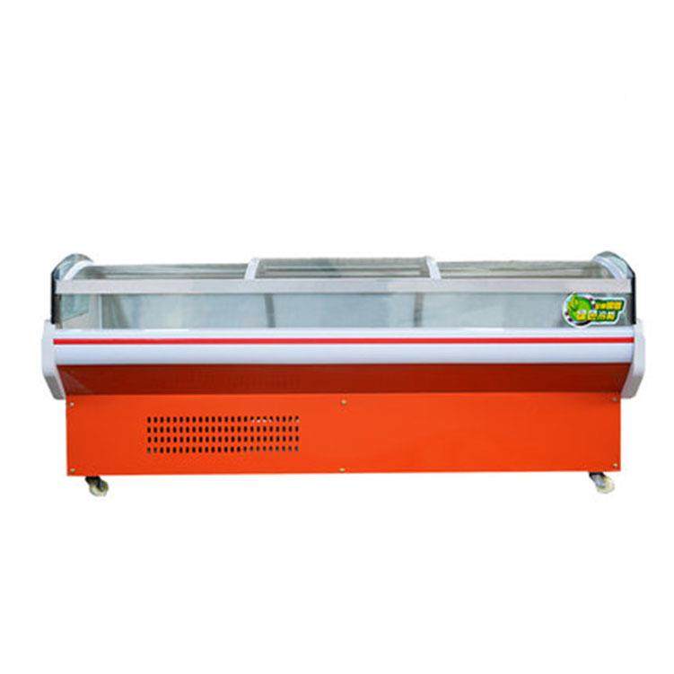 商用冷鲜无品牌/肉肉展柜鲜肉示柜超市卤菜冷藏卧式冰柜猪肉羊鲜