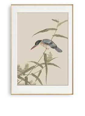 餐谷新生花禅意中式客厅装饰画QZ202110沙幽发背景墙挂画花鸟厅茶