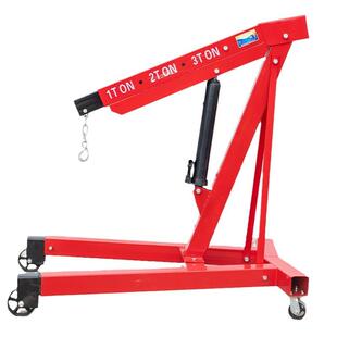 压液压小车移手动式动液压小吊机3吨2t折叠式手动液单臂吊机