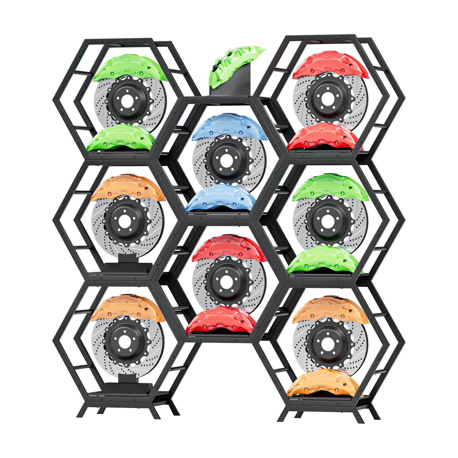 汽车动改列装件刹车盘制盘卡钳展示架轮毂震减震器避陈架金属铁架,商业/办公家具,X展架/易拉宝,淘宝优惠券,粉丝福利购,淘宝优惠卷