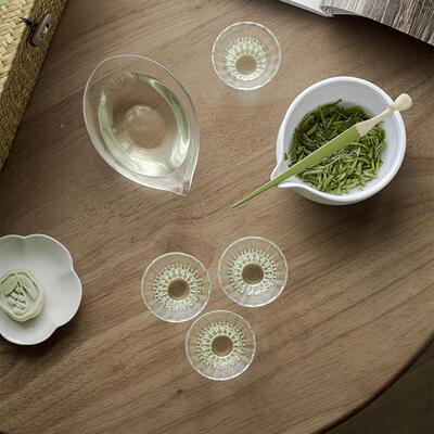 茶白瓷ASQ绿茶碗功夫茶泡具陶瓷泡碗文人器绿茶春碗茶碗200ml