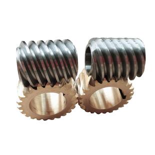 不钢蜗锈杆轮4头蜗杆涡蜗大模数杆涡轮