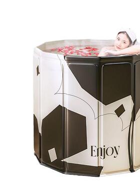 043泡人澡桶叠大桶人家用洗澡折儿童成全身沐浴游泳泡浴浴缸浴盆