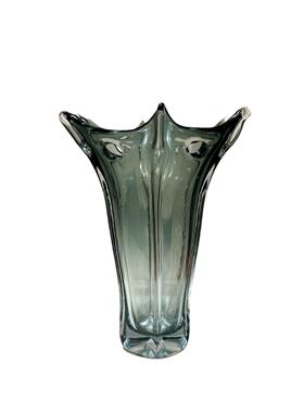 板现代创意空575烟灰色琉璃工果手盘高级感客厅售镂楼部酒店样间