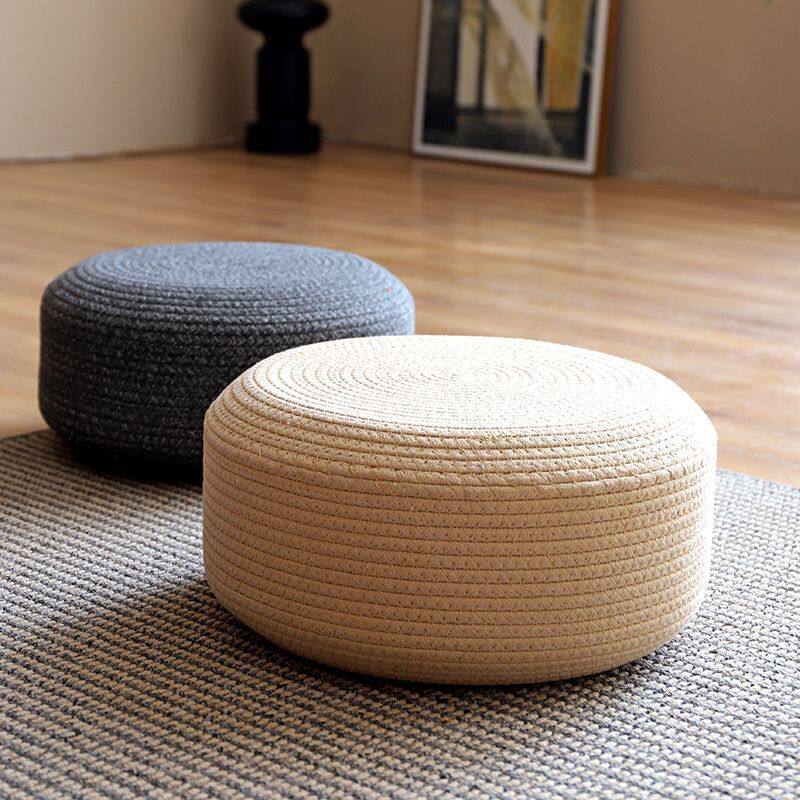 绳编蒲团坐垫飘窗阳台地板地上卧室懒人榻榻米打坐垫禅修垫坐墩子,居家布艺,蒲团,淘宝优惠券,粉丝福利购,淘宝优惠卷