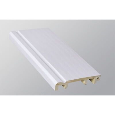 7513 新款免漆隔音门 PVC线条木塑线条 防白蚁PVC踢脚线装饰线条