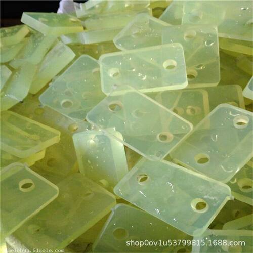 聚氨酯棒PU优力胶板牛筋板材弹力胶耐磨减震防撞垫片加工零切