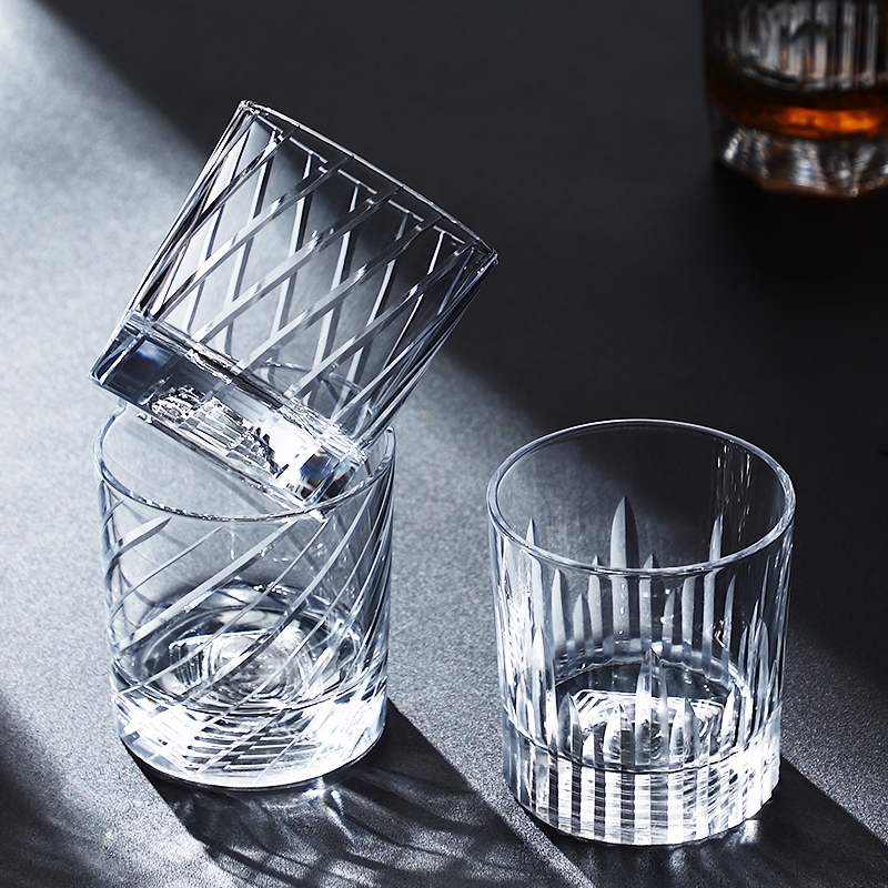 速发刻商威士忌杯花用酒烈古典洋酒杯杯酒杯套装鸡尾酒杯啤酒杯酒