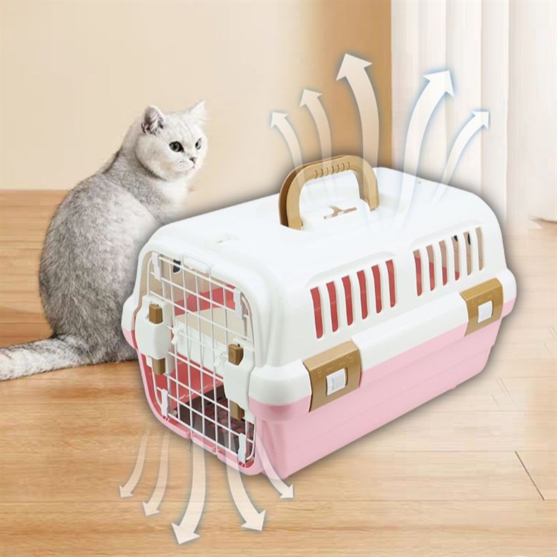 速发经典车包外出便托猫咪航空箱猫笼子携运箱小型犬猫载运输