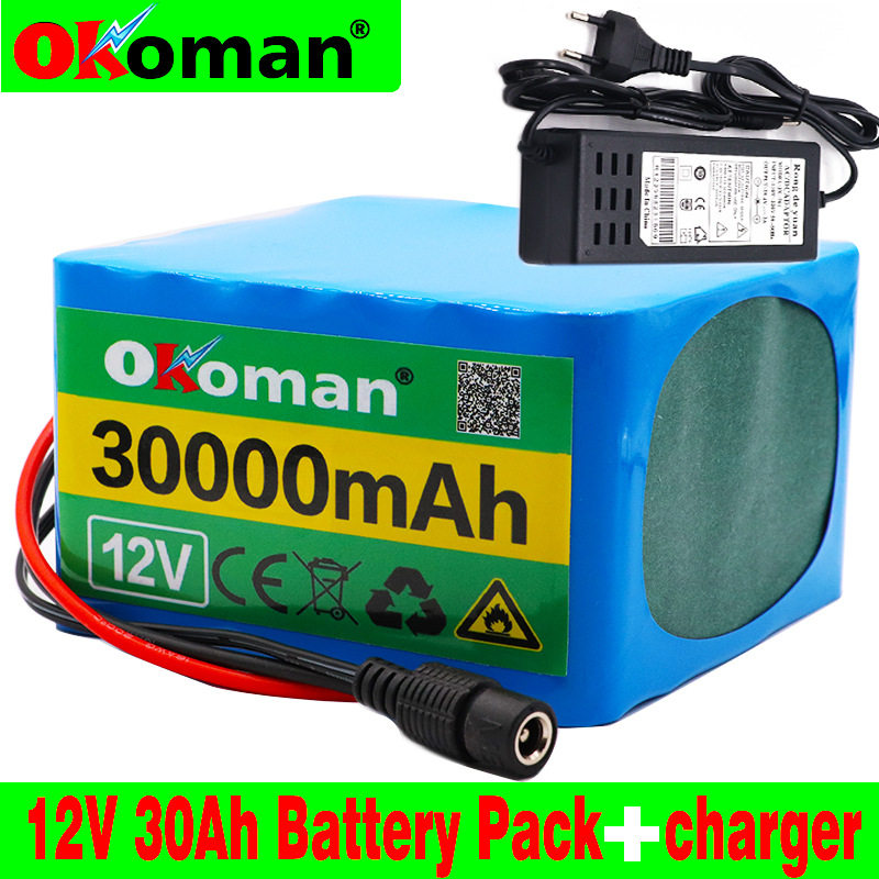 逆变器氙气灯太阳能路灯观光车12V30Ah 3S12P11.1V 12.6V锂电池组