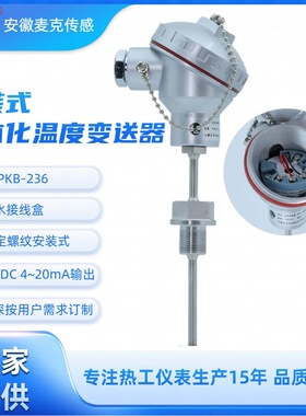 一体化温度传感器 一体化温度变送器 WZPKB-236 WRNKB-236 4~20mA