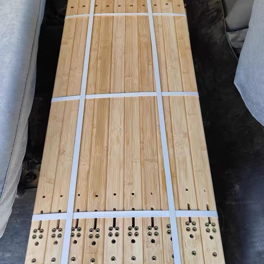 竹子99方条竹方已开槽打孔DIY弹弓方竹杆子配件已装螺母户外玩具