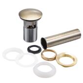 弹跳式 全铜下水器洗脸面盆水槽下水器洗手盆配件按压式 落水器