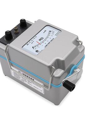 上海六表厂ZC-7兆欧表500V1000V2500V电工摇表绝缘电阻测试仪