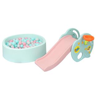 儿童海洋球池婴儿玩具游戏屋室内波波池ins装饰拍摄海绵干球池0-3