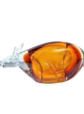 现代简约创意琉璃桌面小摆件客厅玄关家庭办公桌高级软装饰品