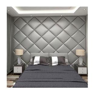 工厂自粘卧室床头软包装 背景墙软包 饰墙面客厅家居主卧欧式