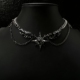 暗黑项链男款 高级感choker翅膀小众亚文化颈链女原创设计感锁骨链