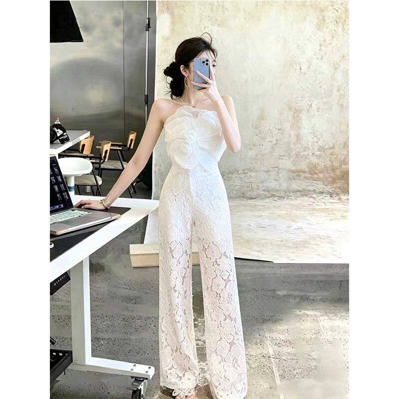 御姐时尚套装女立体花朵