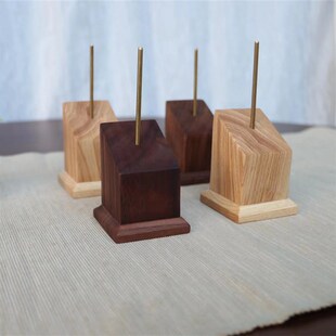 黑胡桃木场景地台胸像支架头雕模型手办军模DIUY实木底座白蜡