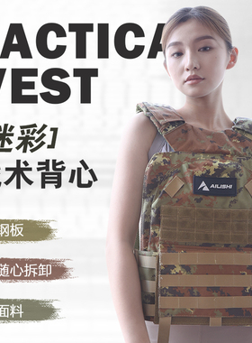 爱力仕健身引体负重战术背心防割防刺CSCF和平三级甲军迷用品服饰