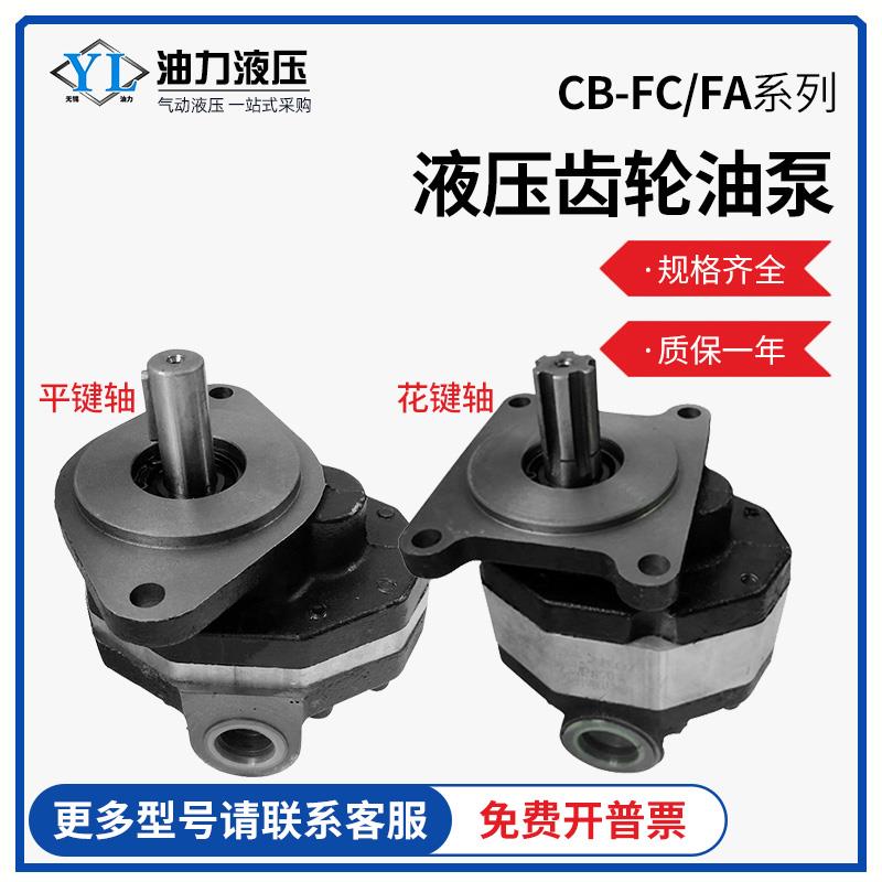 2CB-FC16液压齿轮油泵CB-Fc10-Fa16/20/25/32/40/31.5/50液压泵