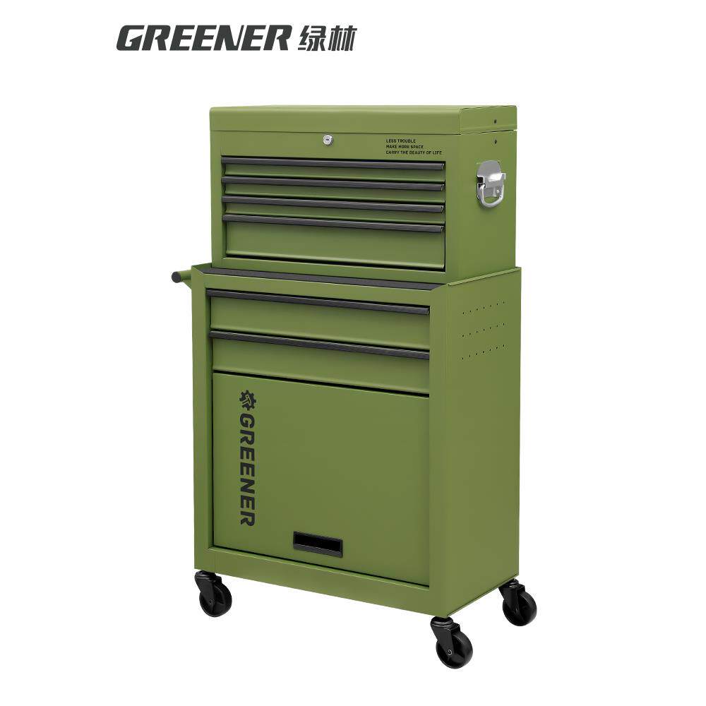 GREENER小推车工业风咖啡油画材移动家用工具文件收纳柜置储物架