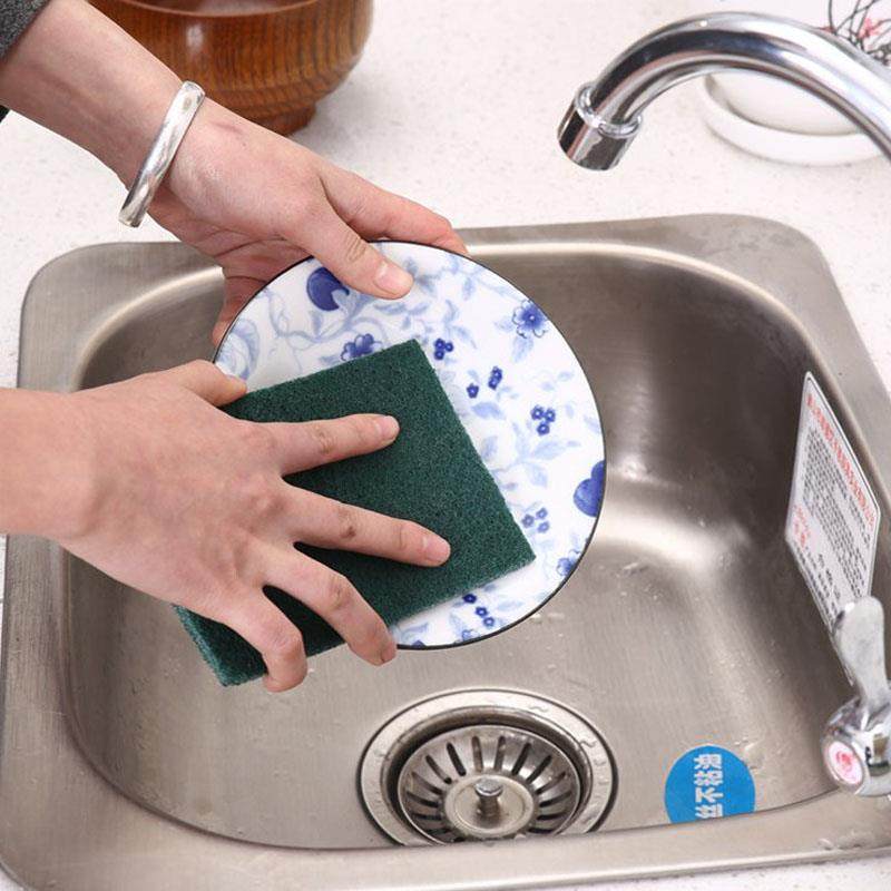 日本5片装百洁布厨房去污清洁布洗碗刷洗锅刷纤维家务除污海绵刷,农机/农具/农膜,灌溉工具,淘宝优惠券,粉丝福利购,淘宝优惠卷