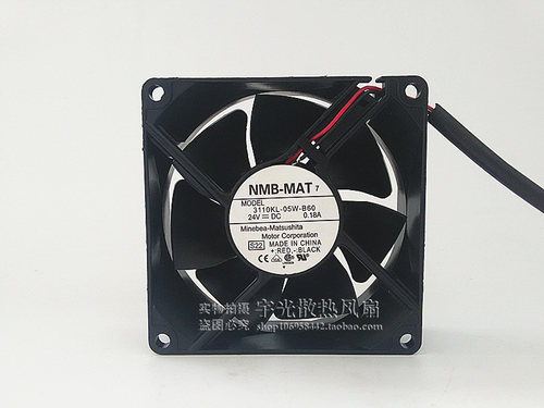 NMB 8025 8CM/厘米 双滚珠 24V 工控机/变频器风扇 功放机风扇