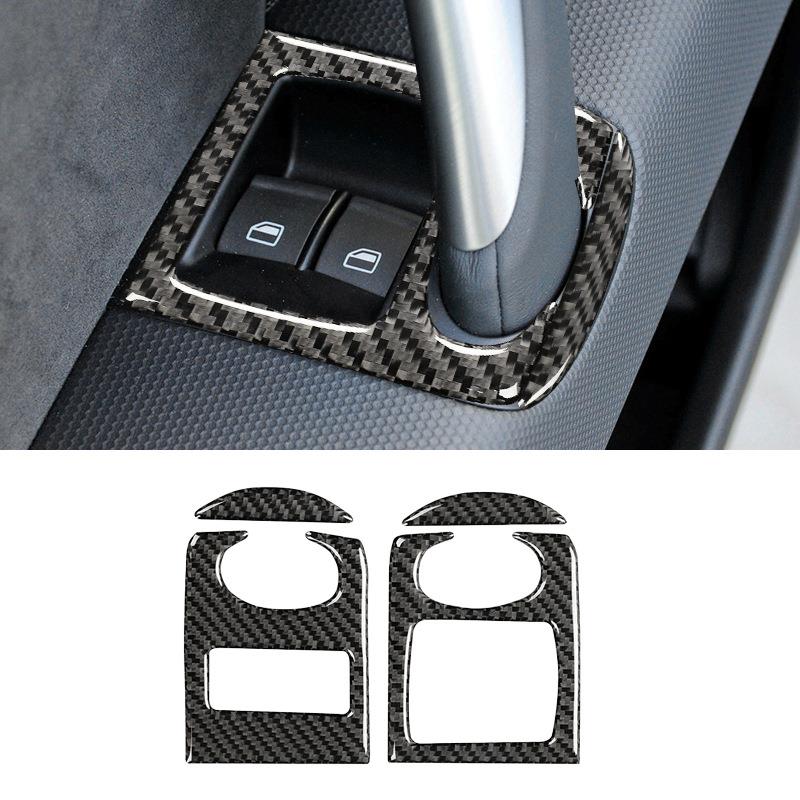 车门玻璃升降窗面板装饰贴纸适用于TT 08-14款汽车改装配件