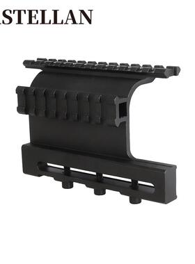 AK快拆侧面轨支架铝合金材质 AK74 SAIGA斜支架SAIGA Detach Side