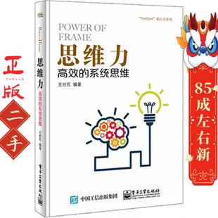 思维力:高效的系统思维 王世民著 电子工业出版社