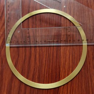 新中式铜配件实木家具装饰圆铜片纯铜五金装饰铜片铜片圆形圆形