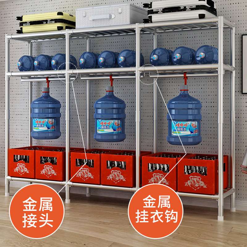 衣柜出租房用简易布衣柜钢管加粗厚家用卧室组装现代简约收纳衣榕