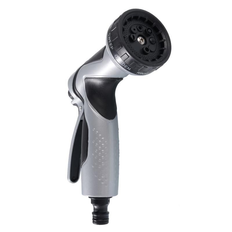 配鼓水功能车浇花喷WKA洗头8段花洒水枪多喷头专用工具冲洗金属合