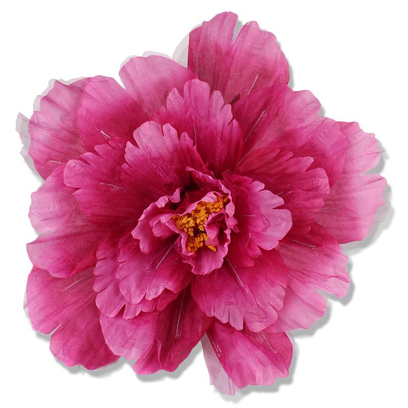 舞蹈道具儿童跳舞GJU手拿花舞台演出入牡丹花伞手运动会花开幕式