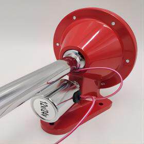 亚冠-AS037A现货单管圆口卡车气喇叭12V/24V电控气喇叭640mm