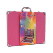 礼盒画笔套装 开学季 绘画套装 学生礼品150件套铝盒水彩笔套装 热卖