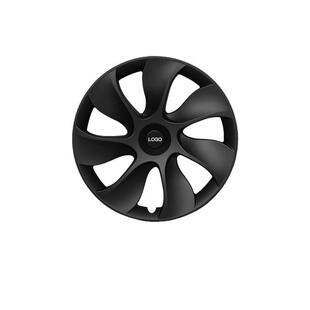 适用特斯拉ModelY轮毂盖感应涡轮轮毂罩选配版轮胎中心盖丫配件