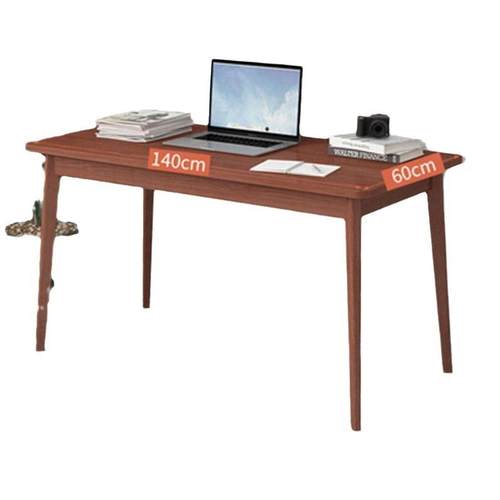 北欧书桌简约家用学生卧室台式电脑桌学习桌书房简易实木小书桌子