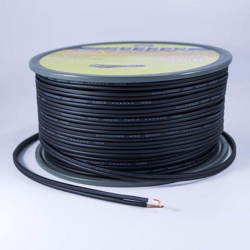 汽车喇叭线16号16GA纯铜车载低音炮功放音响线