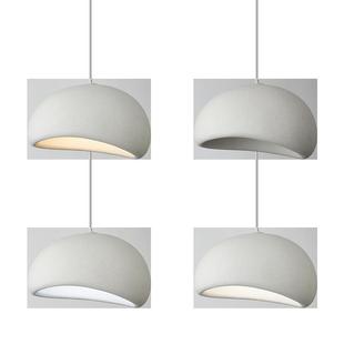 侘寂风客厅吊灯法式 餐厅卧室样板房设计师奶油风灯具 轻奢2023新款