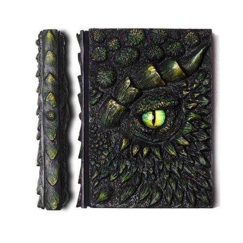 工厂源头A5龙眼笔记本学生复古手账本男生克苏鲁魔法冰龙日记本