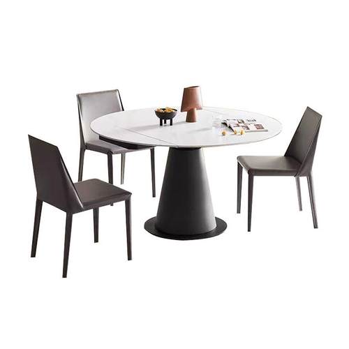 佛山家具厂外贸岩板餐桌可伸缩折叠饭桌椅现代简约多功能两用饭桌