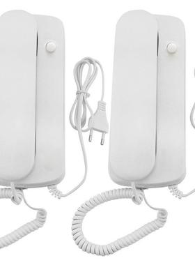 供应TENGLE有线对讲门铃交直流电话式对讲电话门铃TL-109AC