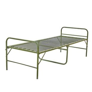 包邮钢丝床折叠床单人出租房简易床弹簧床加固型午休床陪护床软床