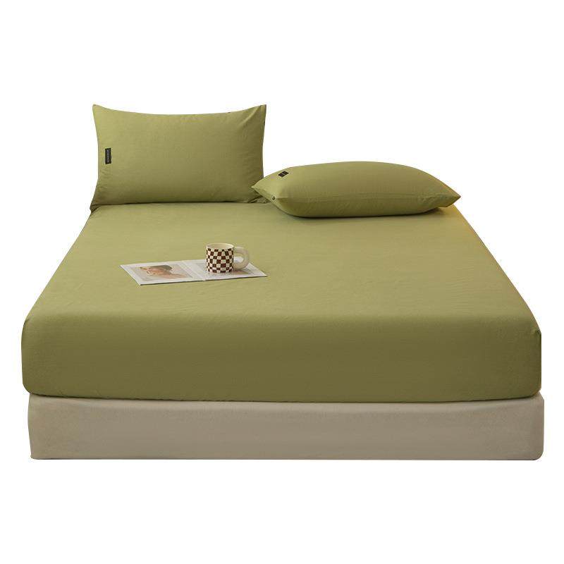 加厚磨毛床笠保护套日式纯色床罩全包家用双人席梦思床垫套南通,床上用品,床单,淘宝优惠券,粉丝福利购,淘宝优惠卷