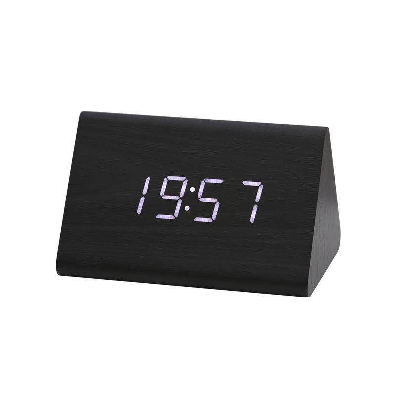 LED创意电子钟多功能智能声控木头钟数字显示桌面便携式木质钟,家居饰品,台钟/闹钟,淘宝优惠券,粉丝福利购,淘宝优惠卷