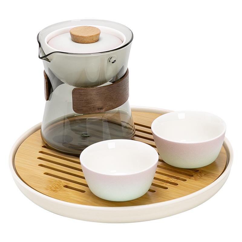 小青柑专用泡茶壶茶水杯分离公道杯冲茶器耐热茶具茶漏过滤器懒人
