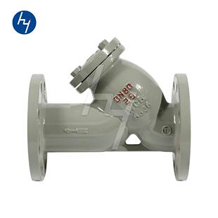 铸钢法兰Y型过滤器定制GL41H管道排污过滤网工业蒸汽锅炉热油专用